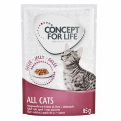 Concept For Life 48 X 85 G - Pack Ahorro 10 Concept For Life 48 X 85 G - Pack Ahorro -Catit Ventas 3 71084 pla concept for life katze nass all cats gelee 85g 1
