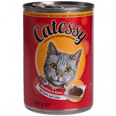 Catessy Bocaditos 24 x 400 g en latas - Pack Ahorro Catessy Bocaditos 24 X 400 G En Latas - Pack Ahorro -Catit Ventas
