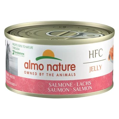 Almo Nature HFC Natural 6 x 70 g Almo Nature HFC Natural 6 X 70 G -Catit Ventas 420197 pla almo nature lachs gelee hs 01 7