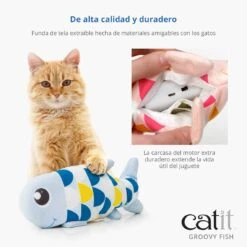 Catit Groovy Fish Azul -Catit Ventas 43021 43022 Catit Groovy Fish Panel 4 EU ES 6286495a96af3