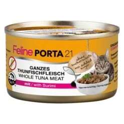 Feline Porta 21 6 X 90 G Comida Húmeda Para Gatos - Pack De Prueba -Catit Ventas 4670 pla felineporta21 tunasurimi 90g 2 2