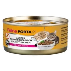 Feline Porta 21 Pack Ahorro 24 X 156 G -Catit Ventas 4679 pla felineporta21 tunasurimi 156g 8