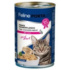 Pack Ahorro Feline Porta 21 Comida Para Gatos 12 X 400 G -Catit Ventas 4735 pla felineporta21 huhnpur 400g 9