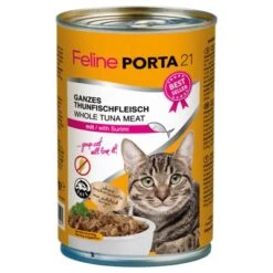 Pack Ahorro Feline Porta 21 Comida Para Gatos 12 X 400 G -Catit Ventas 4745 pla felineporta21 tunasurimi 400g 6