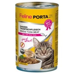 Pack Ahorro Feline Porta 21 Comida Para Gatos 12 X 400 G -Catit Ventas 4775 pla felineporta21 tunaaloe 400g 9