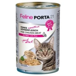 Pack Ahorro Feline Porta 21 Comida Para Gatos 12 X 400 G -Catit Ventas 4795 pla felineporta21 huhnreissensitive 400g 5