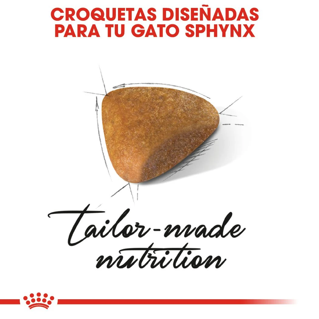 Sphynx Pienso para Gato Adulto Esfinge ROYAL CANIN Sphynx Pienso Para Gato Adulto Esfinge -Catit Ventas 4988 rc fbn sphynx cv1 3