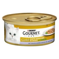 Gourmet Gold Bocaditos En Salsa 24 X 85 G -Catit Ventas 50337 pla purina gourmet zarte haeppchen kalbmitgemuese 85g 4