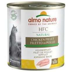 Almo Nature HFC 12 X 280 G - Pack Ahorro 4 Almo Nature HFC 12 X 280 G - Pack Ahorro -Catit Ventas 57292 pla almonatureclassic chickenfillet 6x280g 5