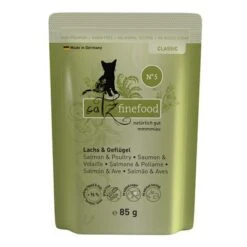 Catz Finefood En Sobres 8 X 85 G -Catit Ventas 57341 pla catzfinefood lachgefluegel 85g hs 01 0