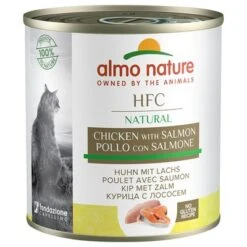 Almo Nature HFC 12 X 280 G - Pack Ahorro 6 Almo Nature HFC 12 X 280 G - Pack Ahorro -Catit Ventas 57413 pla almonatureclassic chickensalmon 6x280g 7