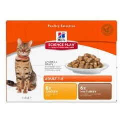 Hill's Science Plan Hill's Adult Para Gatos -Catit Ventas 57476 pla hills adultoptimalcare mixchicken turkey pack 2