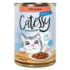 Catessy Bocaditos 24 X 400 G En Latas - Pack Ahorro 9 Catessy Bocaditos 24 X 400 G En Latas - Pack Ahorro -Catit Ventas 59345 pla catessy jelly salmon 400g 2