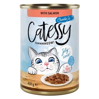 Catessy Bocaditos 24 x 400 g en latas - Pack Ahorro Catessy Bocaditos 24 X 400 G En Latas - Pack Ahorro -Catit Ventas 59345 pla catessy jelly salmon 400g 2
