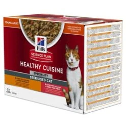 Hill's Science Plan Hill's Adult Sterilised Healthy Cuisine Con Pollo Y Salmón Para Gatos -Catit Ventas 606137 0 4