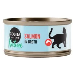Pack Ahorro: Cosma Nature 48 X 70 G -Catit Ventas 60834 pla cosma nature salmon 70g 9