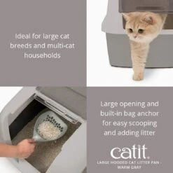 Catit Gatera Con Cubierta Retractil. Gris -Catit Ventas 61P9cFvNpXL AC SL1140 64774229e1b92