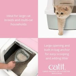 Catit Bandeja Cubierta Para Gatos (3 Colores) -Catit Ventas 61XofVL9GTL AC SX679 6477463b4a797