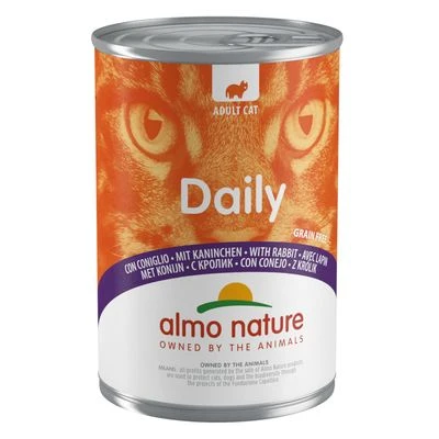 Pack Ahorro: Almo Nature Daily Menu 24 x 400 g Pack Ahorro: Almo Nature Daily Menu 24 X 400 G -Catit Ventas 62742 pla almo nature daily menu kaninchen hs 01 4