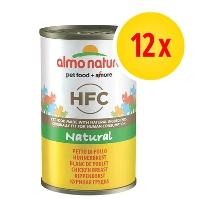 Almo Nature HFC 12 x 140 g - Pack Ahorro Almo Nature HFC 12 X 140 G - Pack Ahorro -Catit Ventas