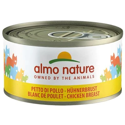 Almo Nature HFC Natural 6 x 70 g Almo Nature HFC Natural 6 X 70 G -Catit Ventas 64537 pla almonature huehnerbrust 0 1