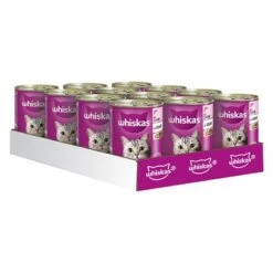 Whiskas 1+ Años En Lata 24 X 400 G -Catit Ventas 64738 pla whiskas 1plus lachs 12x400g hs 01 9