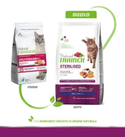 Trainer Natural Adult Sterilised Con Salmón -Catit Ventas 68176 4 3