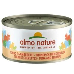 Almo Nature Con Pescado 12 X 70 G - Pack Ahorro -Catit Ventas 69356 pla almonature thunfischgarnele 3