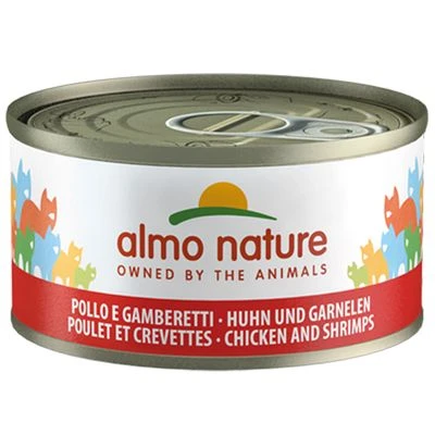 Almo Nature HFC Natural 6 x 70 g Almo Nature HFC Natural 6 X 70 G -Catit Ventas 69357 pla almonature huhngarnelen 8 2