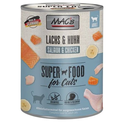 MAC's 6 x 800 g en latas para gatos MAC's 6 X 800 G En Latas Para Gatos -Catit Ventas 69594 pla macs katzenfutter lachs huehnchen 800g hs 01 0