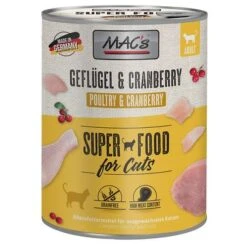 MAC's 6 X 800 G En Latas Para Gatos 8 MAC's 6 X 800 G En Latas Para Gatos -Catit Ventas 69595 pla macs katzenfutter gefluegel cranberries 800g hs 01 6