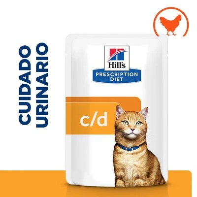 Hill's c/d Prescription Diet Multicare Urinary Care sobres para gatos Hill's C/d Prescription Diet Multicare Urinary Care Sobres Para Gatos -Catit Ventas 6 pd cd multicare pouch chicken cat bk25948m plp es 4