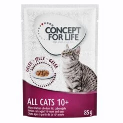 Concept For Life 24 X 85 G en Salsa Y En Gelatina - Pack Ahorro Mixto -Catit Ventas 71090 pla concept for life katze nass all cats 10 gelee 85g 0