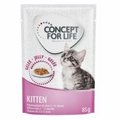 Concept For Life 24 X 85 G en Salsa Y En Gelatina - Pack Ahorro Mixto -Catit Ventas 71091 pla concept for life katze nass kitten gelee 85g 0