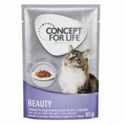 Concept For Life 24 X 85 G en Salsa Y En Gelatina - Pack Ahorro Mixto -Catit Ventas 71134 pla concept for life katze nass beauty sauce 85g 8