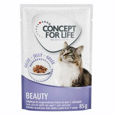 Concept for Life 48 x 85 g - Pack Ahorro Concept For Life 48 X 85 G - Pack Ahorro -Catit Ventas 71135 pla concept for life katze nass beauty jelly 85g 0