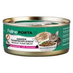 Feline Porta 21 Pack Ahorro 24 X 156 G -Catit Ventas 7169 pla felineporta21 tunaseetang 156g 1