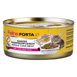 Feline Porta 21 Pack Ahorro 24 X 156 G -Catit Ventas 7179 pla felineporta21 tunaaloe 156g 0