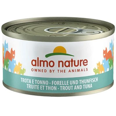 Almo Nature HFC Natural 6 x 70 g Almo Nature HFC Natural 6 X 70 G -Catit Ventas 72492 pla almonature forelle und thunfisch 5 2