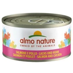 Pack Ahorro Almo Nature HFC Natural 24 X 70 G -Catit Ventas 72493 pla almonature lachs und huhn 1 1