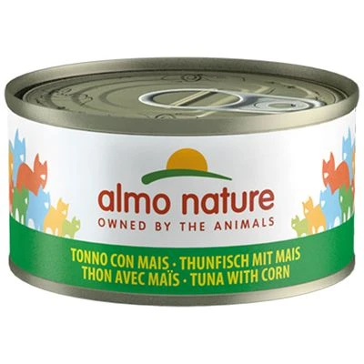 Almo Nature HFC Natural 6 x 70 g Almo Nature HFC Natural 6 X 70 G -Catit Ventas 72699 pla almonature thunfischmmais 7 1