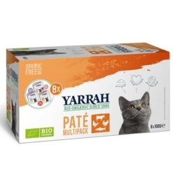 Yarrah Bio 48 X 100 G En Tarrinas Para Gatos - Pack Ahorro -Catit Ventas 73093 pla yarrah mixpack 8x100g 9