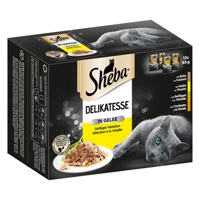 Sheba 24 x 85 g en sobres Multireceta Sheba 24 X 85 G En Sobres Multireceta -Catit Ventas 74935 pla sheba selection gefluegel variationen gelee 85g 2 1