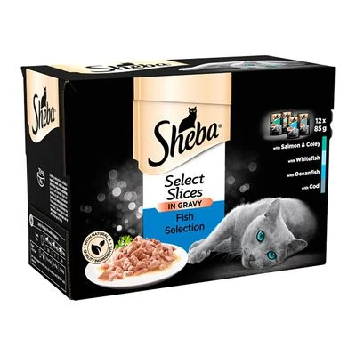 Sheba 24 x 85 g en sobres Multireceta Sheba 24 X 85 G En Sobres Multireceta -Catit Ventas