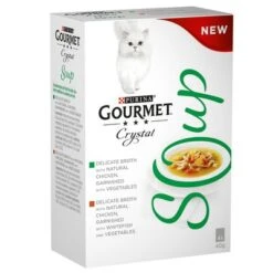 Gourmet Soup Nature's Creation En Sobres 32 X 40 G - Megapack -Catit Ventas 76099 pla gourmetsoup mp huhn 4x40g 1