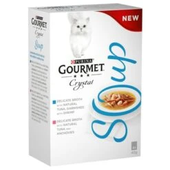 Gourmet Soup Nature's Creation En Sobres 32 X 40 G - Megapack -Catit Ventas 76200 pla gourmet soup thunfisch varianten 4x40g 9