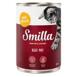 Smilla Tierno Vacuno 24 X 400 G -Catit Ventas 80197 pla smilla beefpot chicken 400g 4 1