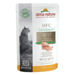 Pack Ahorro Almo Nature HFC Natural Plus 24 X 55 G -Catit Ventas 80779 pla almo nature hfc natural plus huhn 55g 9