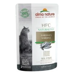Pack Ahorro Almo Nature HFC Natural Plus 24 X 55 G -Catit Ventas 80781 pla almo nature hfc natural plus sardine 55g 9