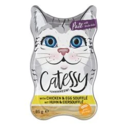 Catessy Paté Para Gatos 2 Catessy Paté Para Gatos -Catit Ventas 81079 pla catessy pate tray chicken egg 85g 7